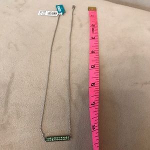 Effy sterling silver and tsavorite necklace